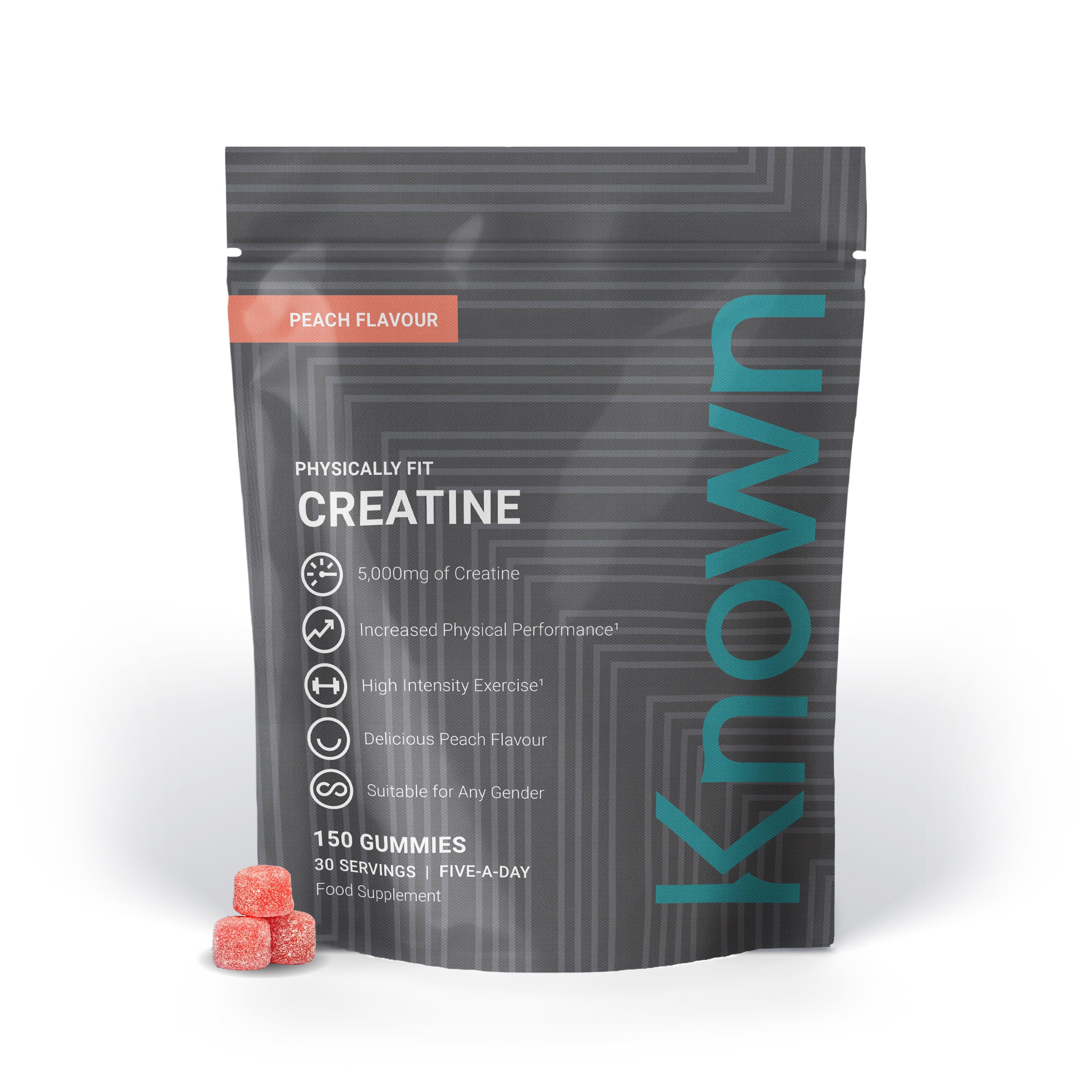 Creatine Gummies Value Pouch - Peach