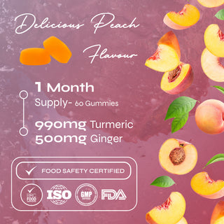 Turmeric & Ginger Vegan Gummies