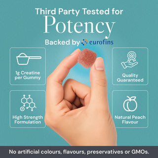 Creatine Gummies Value Pouch - Peach