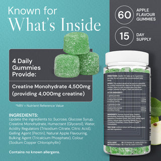 Creatine Gummies - Sour Apple