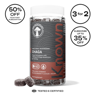 Chaga Mushroom Vegan Gummies