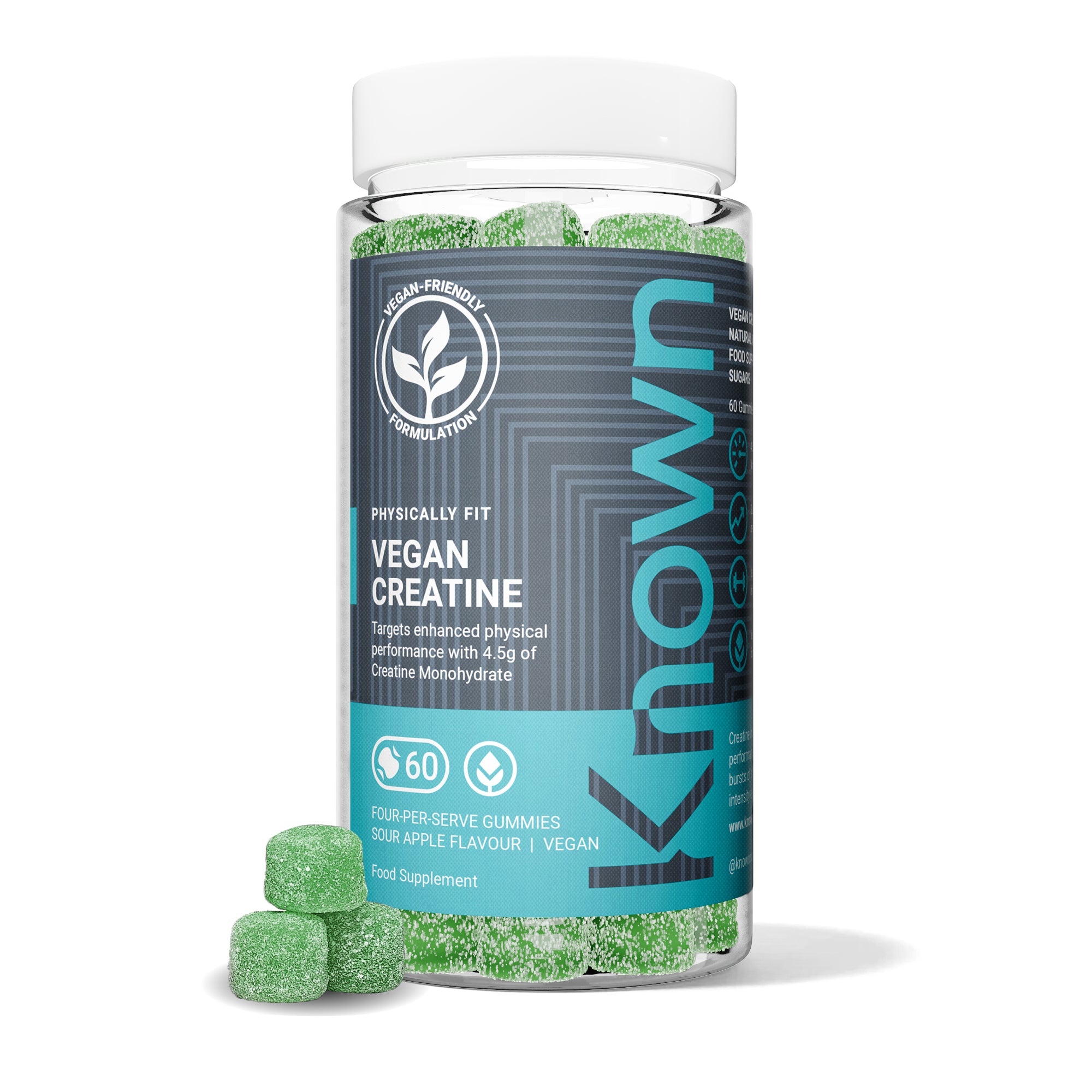 Vegan Creatine Gummies - Sour Apple