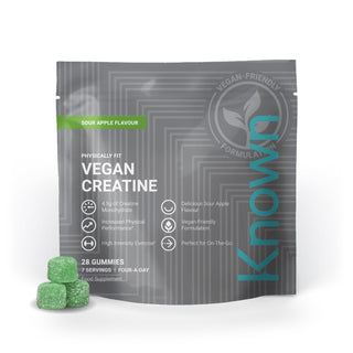 Vegan Creatine Gummies On The Go Pouch - Sour Apple
