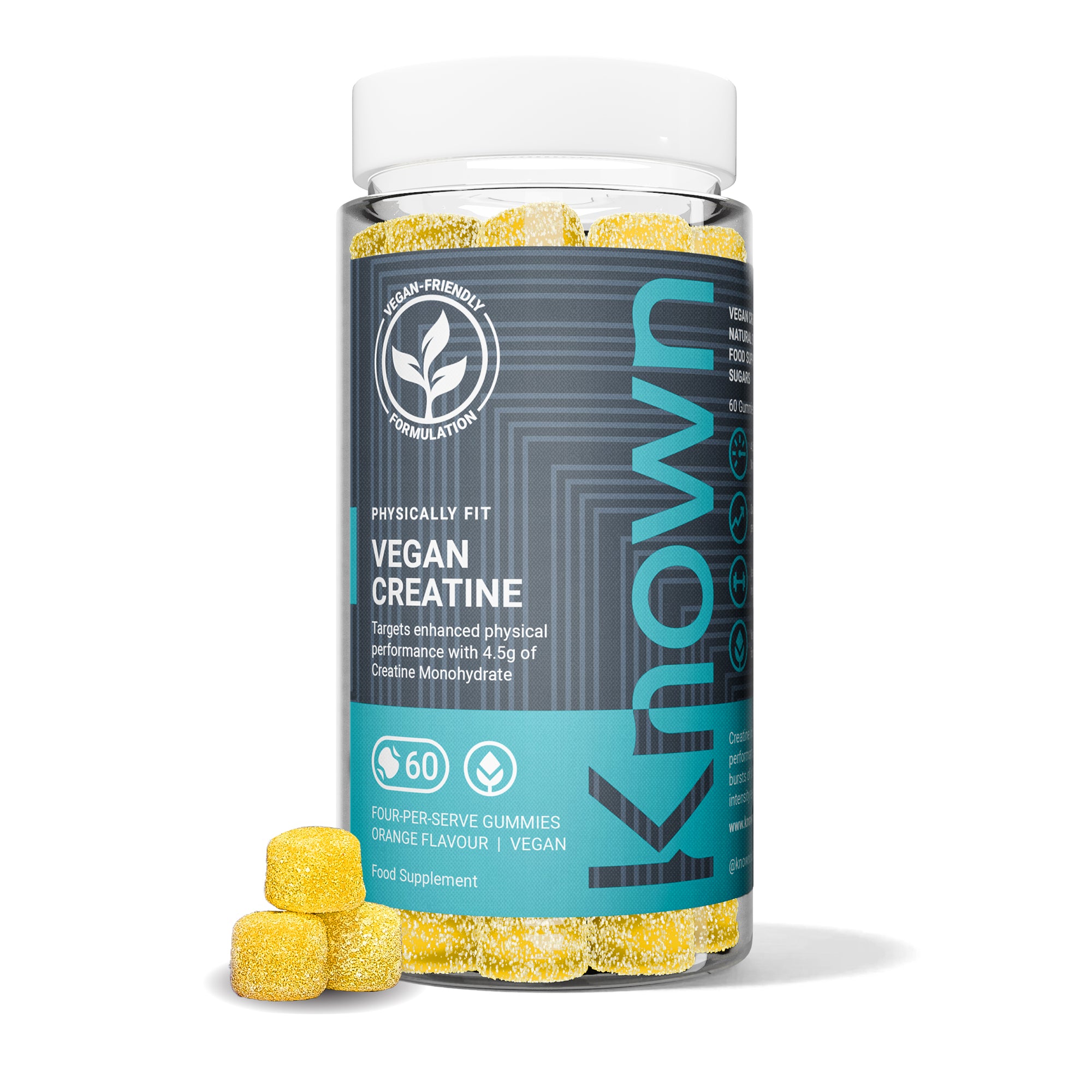 Vegan Creatine Gummies - Orange