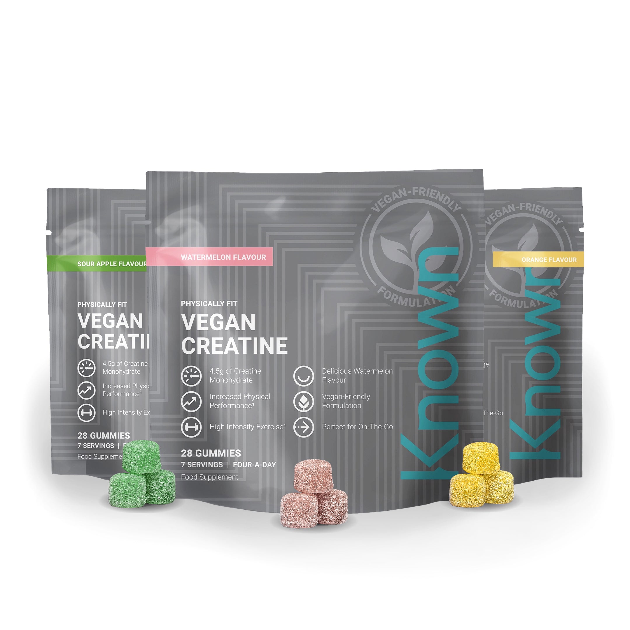 Vegan Creatine Gummies Taster Bundle | 3 x Small Pouches