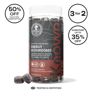 Energy Mushrooms Vegan Gummies