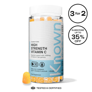 High Strength 1000mg Vitamin C Gummies -  Immunity & Energy Support