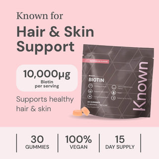 Biotin Gummies On The Go Pouch