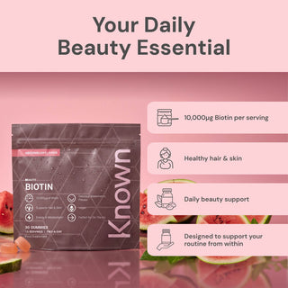 Biotin Gummies On The Go Pouch