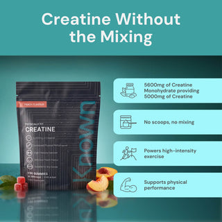 Creatine Gummies Value Pouch - Peach