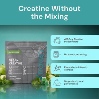 Creatine Gummies On The Go Pouch - Sour Apple