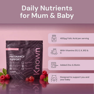 Pregnancy Support Gummies On The Go Pouch