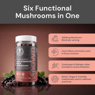 High Strength Multi Mushrooms Gummies