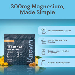 High Strength Magnesium Citrate Gummies On The Go Pouch