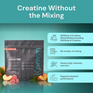 Creatine Gummies On The Go Pouch - Peach