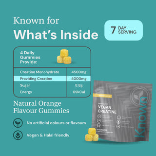 Creatine Gummies On The Go Pouch - Orange