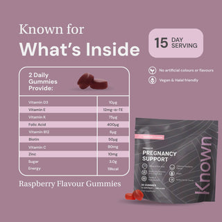 Pregnancy Support Gummies On The Go Pouch