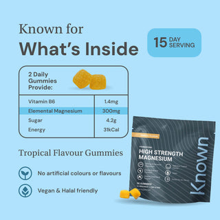 High Strength Magnesium Citrate Gummies On The Go Pouch