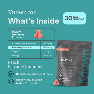 Creatine Gummies Value Pouch - Peach
