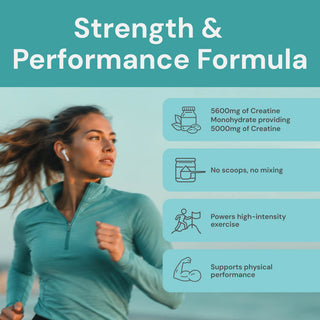 Creatine Gummies Value Pouch - Peach