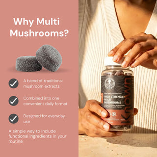 High Strength Multi Mushrooms Gummies