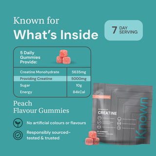 Creatine Gummies On The Go Pouch - Peach