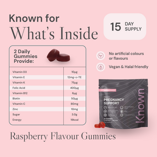 Pregnancy Support Gummies On The Go Pouch