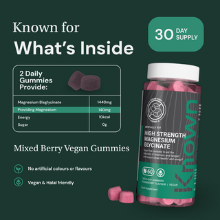 High Strength Magnesium Glycinate Gummies