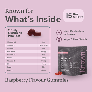 Pregnancy Support Gummies On The Go Pouch