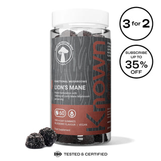 Lion's Mane Plus Vegan Gummies