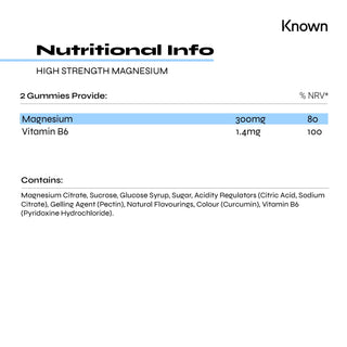 High Strength Magnesium Vegan Gummies