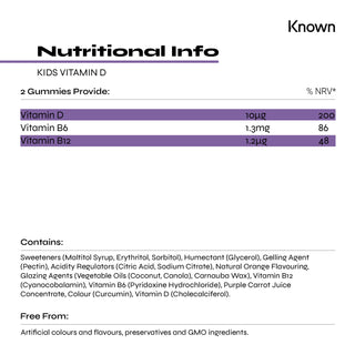 Kids Vitamin D Complex Gummies