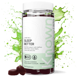 Sleep Better Vegan Gummies with Saffron