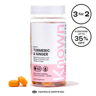 Known Nutrition Turmeric & Ginger Supplement Gummies