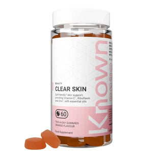 Clear Skin Vitamin Gummies with Zinc, Selenium & Vitamin B2 - Complexion & Blemish Support